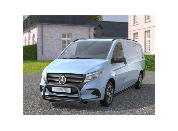 Antec EU Frontbøyle 60/42mm bred Sort Mercedes Vito 2024-> uten frontkamera 
