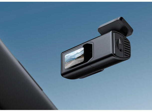 ConnectED Dashboardkamera 1-kanals, 2K, GPS, WIFI, 32GB 