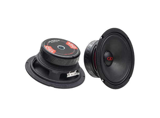 DD Audio VO-M206-S4 mellomtone SPL 6,5", 150W RMS, 300W Maks, pris per par 