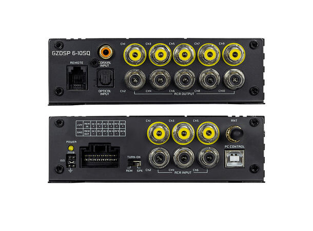 Ground Zero GZDSP 6-10SQ DSP, 10 kanals prosessor 