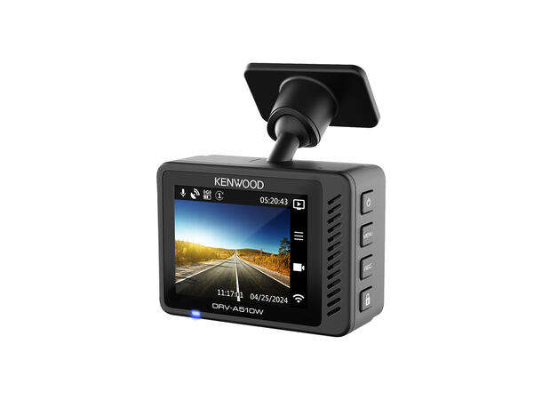 Kenwood DRVA510W dashcam Dashcam med 2K, WiFi, GPS 