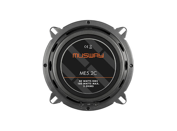 Musway ME5.2C komponentsett 5,25", 80W RMS, 3 Ohm 