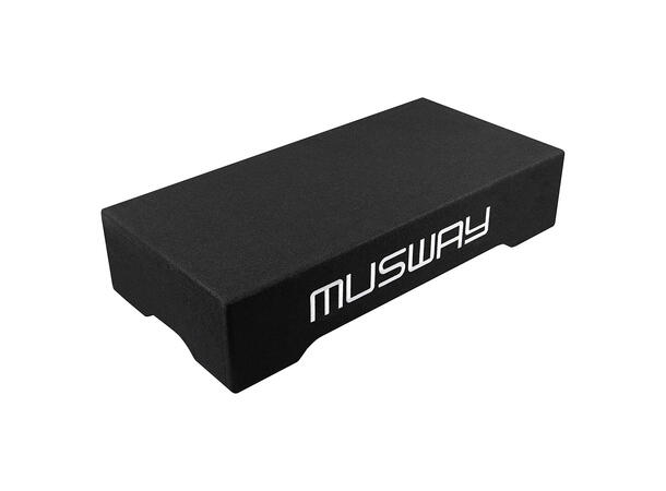 Musway MF210Q2 2x10" subwoofer i kasse 300W RMS, 2x2 Ohm 