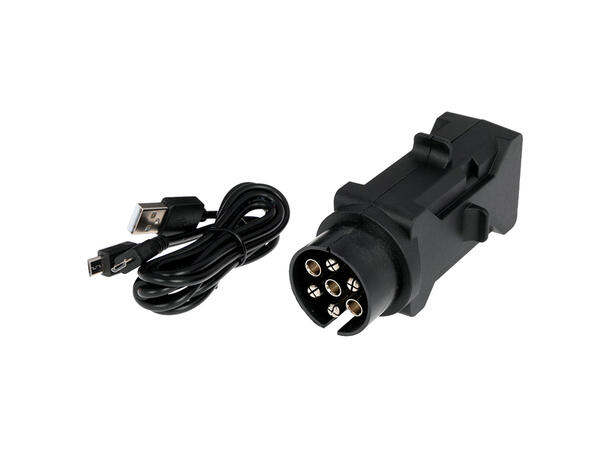 Optibeam Dark Phantom trådløs baklyssett Trådløse baklys for tilhenger 