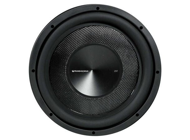 Phoenix Gold ZXT10D4 10" subwoofer slim 350W RMS, 2x4 Ohm, Slim 