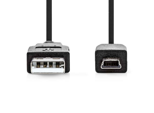 USB A - mini-USB B kabel 5 meter 