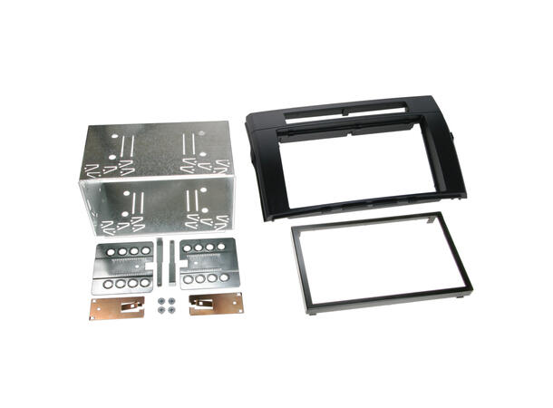 ACV 2-DIN monteringsramme - Sort Toyota Corolla Verso (2004-2009) 