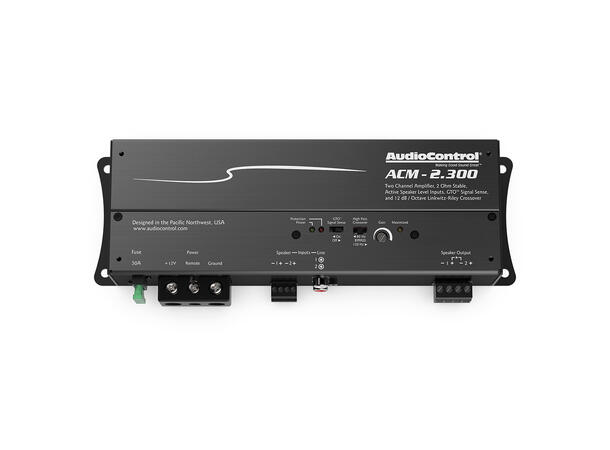 AudioControl ACM-2.300 2-kanalforsterker 2x150W RMS, 2 Ohm 