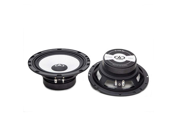 DD Audio D-C6.5b høyttalerpar 6,5", 70W RMS, 245W Maks, D-serien 