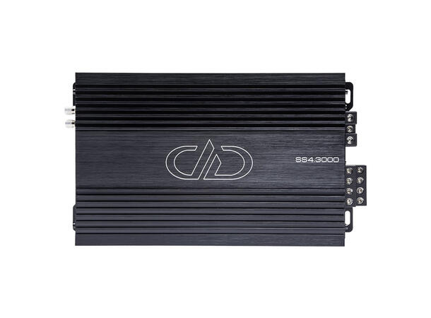 DD Audio SS4.3000 4-kanals forsterker 4x1000W RMS, 2 Ohm, Klasse D 