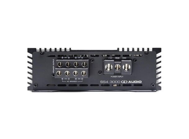 DD Audio SS4.3000 4-kanals forsterker 4x1000W RMS, 2 Ohm, Klasse D 
