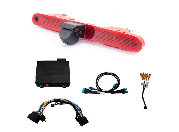 Komplett ryggekamera pakke (CVBS) Toyota ProAce City (2020-2023) m/Touch. 