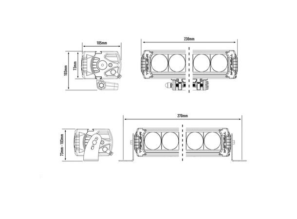 Lazer Triple-R 750 Standard LED, 4100 lumen, 866 meter 
