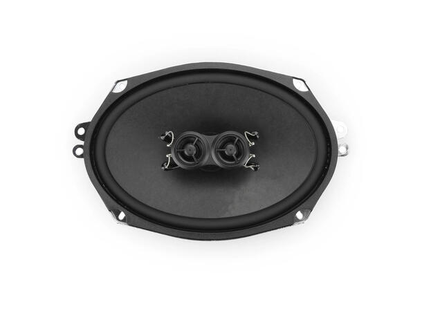 RetroSound Stereo Mix høyttaler (stk) 6x9", 100-200W (4+4Ohm DVC) 