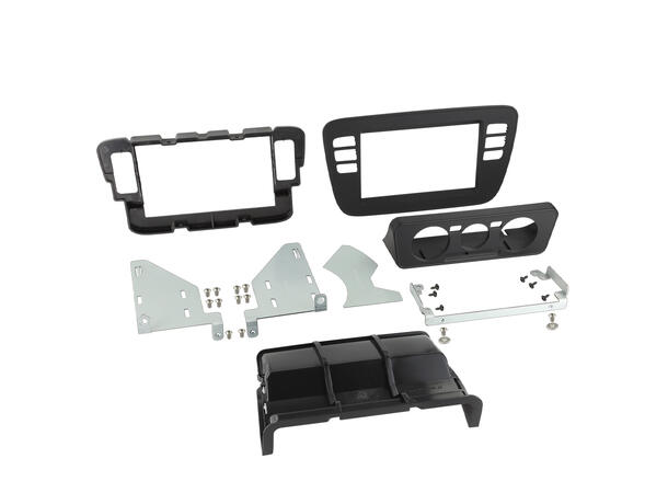 ACV 2-DIN monteringsramme - Sort Up!/Citigo/Mii 2013-2016 