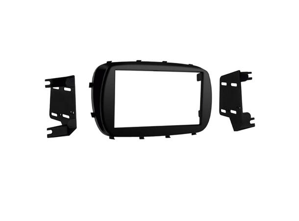 ACV 2-DIN monteringsramme Fiat 500X 2015 - 2024 