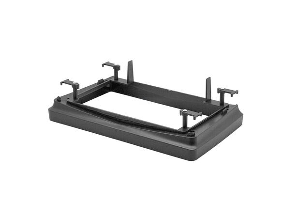 ConnectED Monteringsramme for 9" spiller Opel headunits "med knekk" Sort 