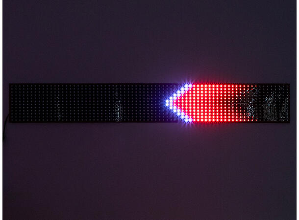 DEVIL EYES RGB LED panel 80+80cm, 12/24V 