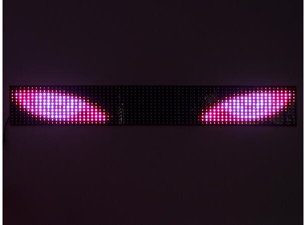 DEVIL EYES RGB LED panel 80+80cm, 12/24V 