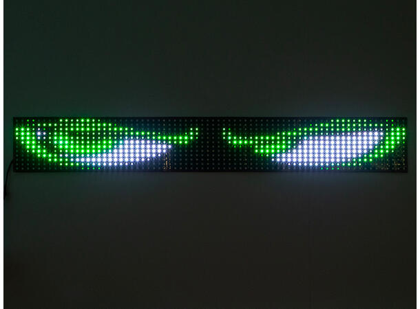 DEVIL EYES RGB LED panel 80+80cm, 12/24V 