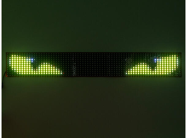 DEVIL EYES RGB LED panel 80+80cm, 12/24V 