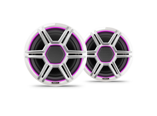 Fusion Apollo™ høyttalerpar 8,8", Apollo-serien, CRGBW, Hvit grill 
