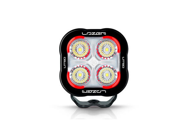 Lazer Utility 50 Red Tail Light 5000 lumen, 50W, med rødt posisjonslys 