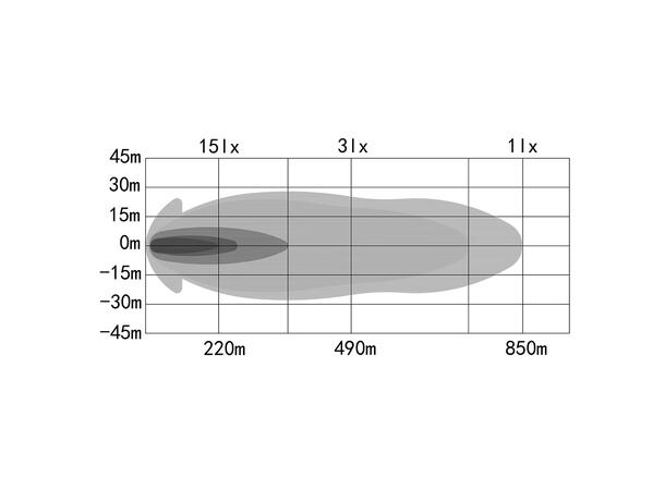 OZZ XB1 P40" Black ledbar 40", 16000 Lumen, 198W, pos.lys 