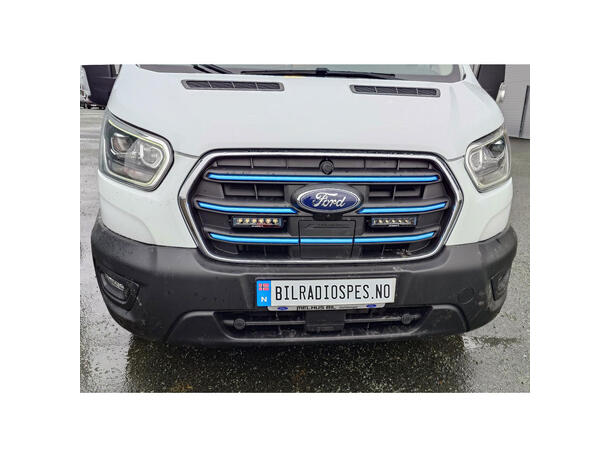 Optibeam lyspakke Ford E-Transit 2021-> 2 x Optibeam Pure 185, Relésett 