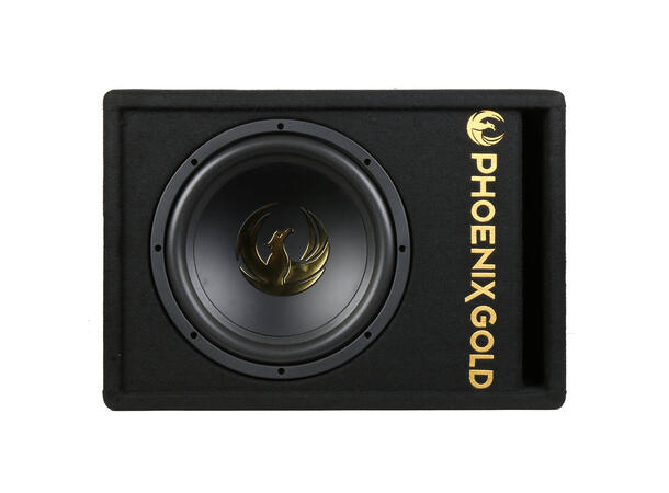 Phoenix Gold Z12AB aktiv subwoofer 12" Aktiv subwoofer, bassremote 