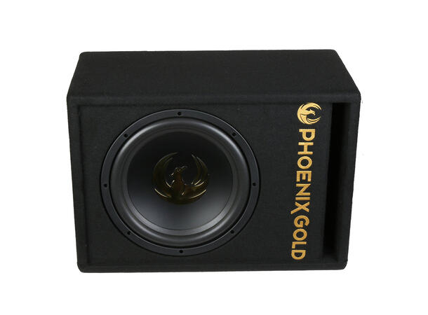 Phoenix Gold Z12AB aktiv subwoofer 12" Aktiv subwoofer, bassremote 