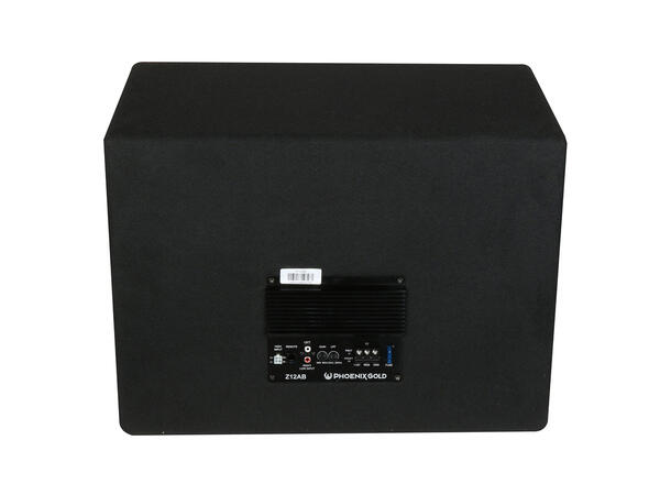 Phoenix Gold Z12AB aktiv subwoofer 12" Aktiv subwoofer, bassremote 