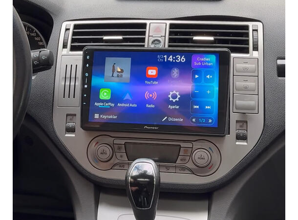 Pioneer Perfect Fit spiller til Ford Ford (2003-2014) m/Rektangulær radio 