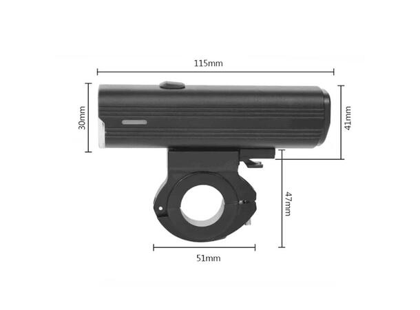Speras UB1000 lykt for sykkel 1000 Lumen, 4800mAh 