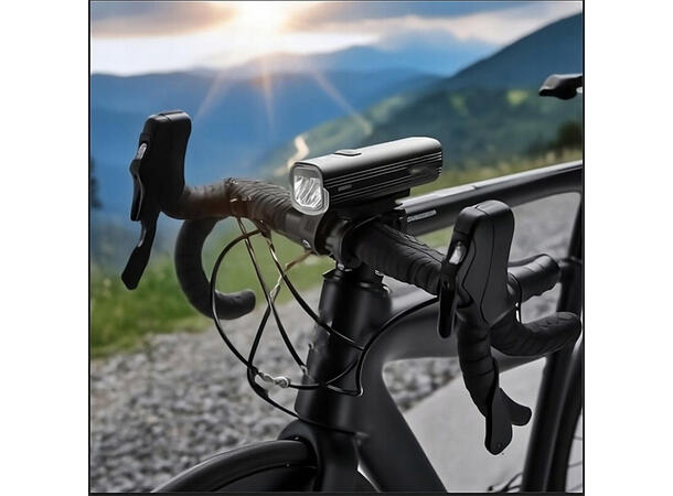 Speras UB1000 lykt for sykkel 1000 Lumen, 4800mAh 