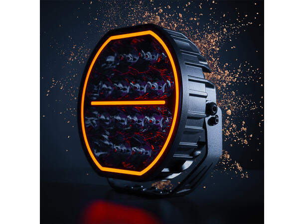 Strands Big Energy EB 9" LED fjernlys 9", 10700 Lumen, per stk, Ikke E-merket 