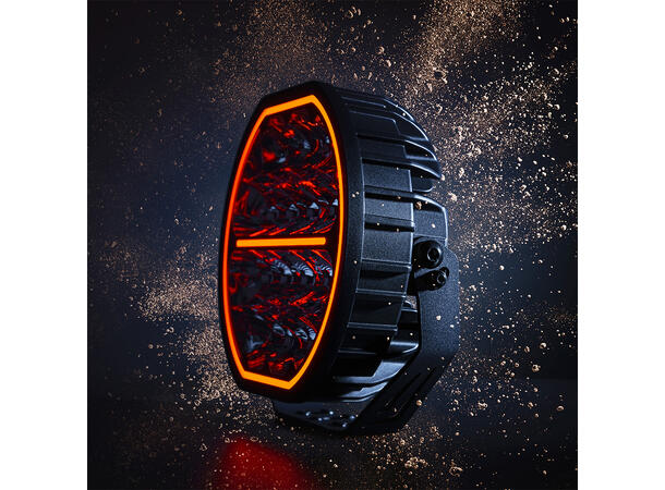 Strands Big Energy EB 9" LED fjernlys 9", 10700 Lumen, per stk, Ikke E-merket 