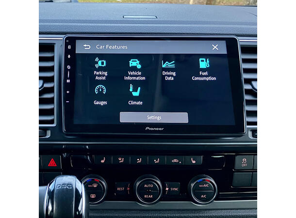 *Pioneer Perfect Fit spiller til VAG VW Seat/Skoda/VW (2004-2016) 