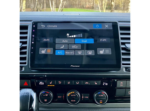 *Pioneer Perfect Fit spiller til VAG VW Seat/Skoda/VW (2004-2016) 