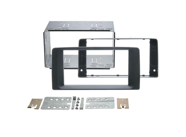 2-DIN monteringsramme MAN TGX/TGA/TGL/TGM/TGS (2007-2020) 