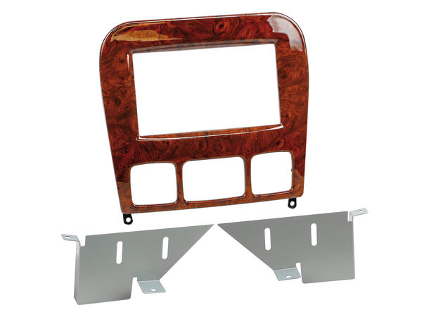 ACV 2-DIN monteringsramme - Wood Mercedes Benz S-klasse (1998-2005) 