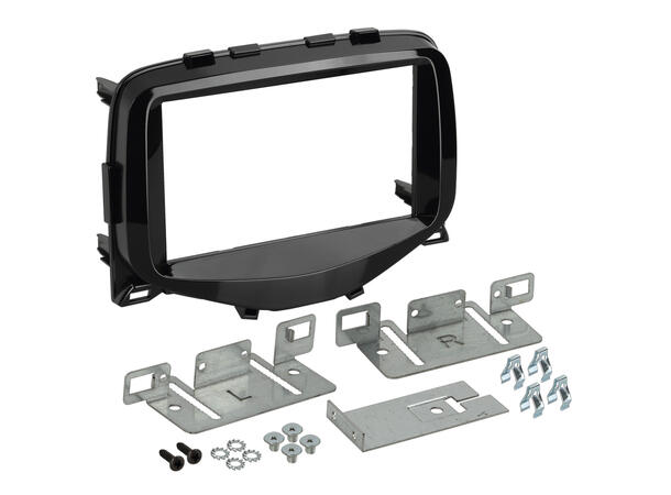 ACV 2-DIN monteringsramme Aygo/108/C1 (2014-2021) 