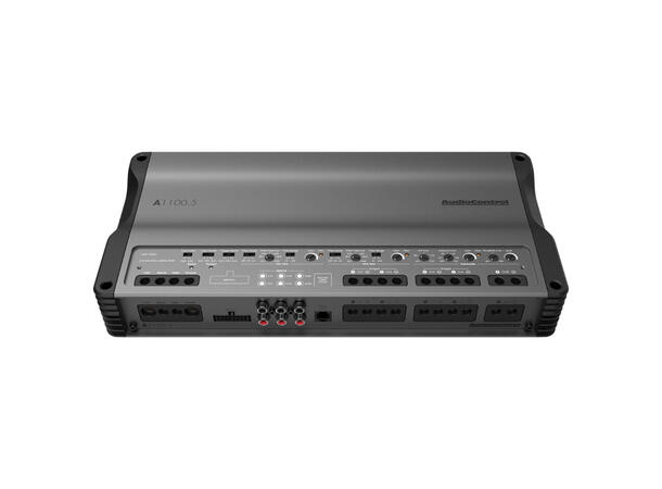AudioControl A1100.5 5-kanalsforsterker 4x125W+600W RMS, 2 Ohm, Altitude-serien 