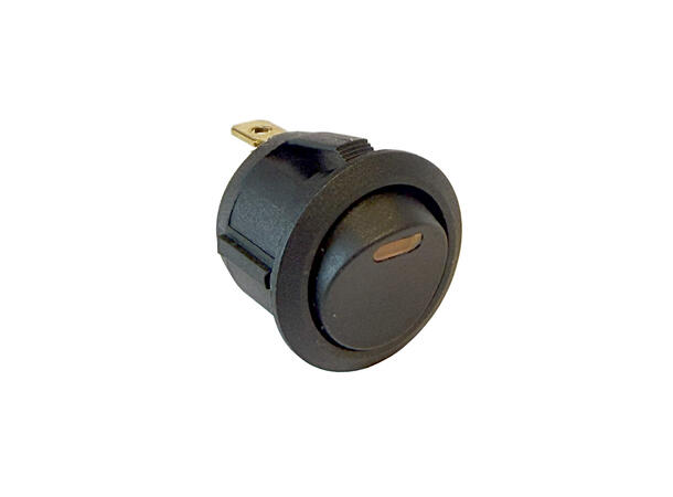 Bryter for innfelling Bryter med retur, oransje lys 