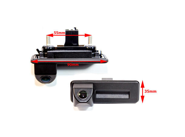 ConnectED Spesialtilp.ryggekamera (CVBS) Audi/Skoda (2005 - 2015) 