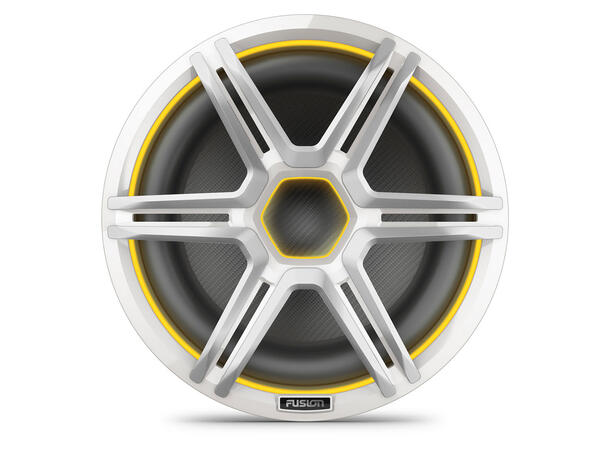 Fusion Apollo™ subwoofer 12", Apollo-serien, CRGBW, Hvit grill 