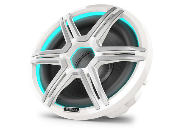 Fusion Apollo™ subwoofer 12", Apollo-serien, CRGBW, Hvit grill 