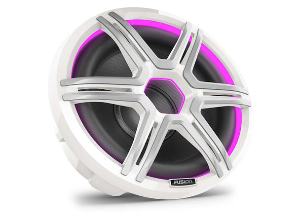 Fusion Apollo™ subwoofer 12", Apollo-serien, CRGBW, Hvit grill 