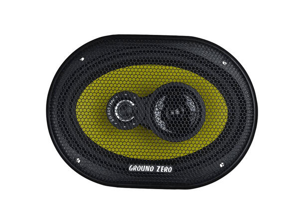 Ground Zero GZTF 69X høyttalerpar 6x9", 130W RMS, Titanium-serie 