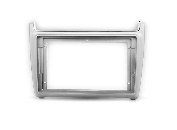 Monteringsramme for 9" spiller VW Polo (2010-2017) Sølv 